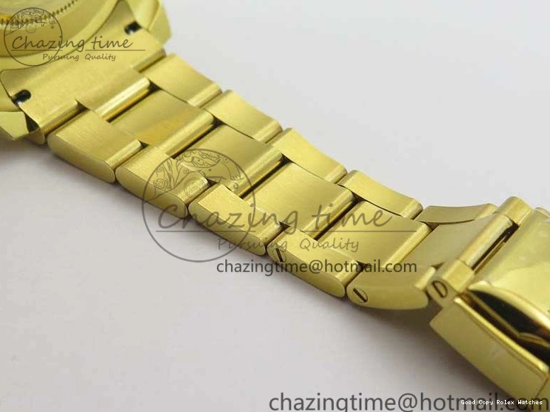 Best AAA Replica Sites Edition 3577 Bracelet II YG On YachtMaster YG Cozy 116688 Ceramic Bezel Best A White 1:1 Blue Dial JF 1224